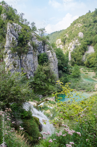 Fototapeta Naklejka Na Ścianę i Meble -  Kroatien, Nationalpark, Plitvicer-Seen,
