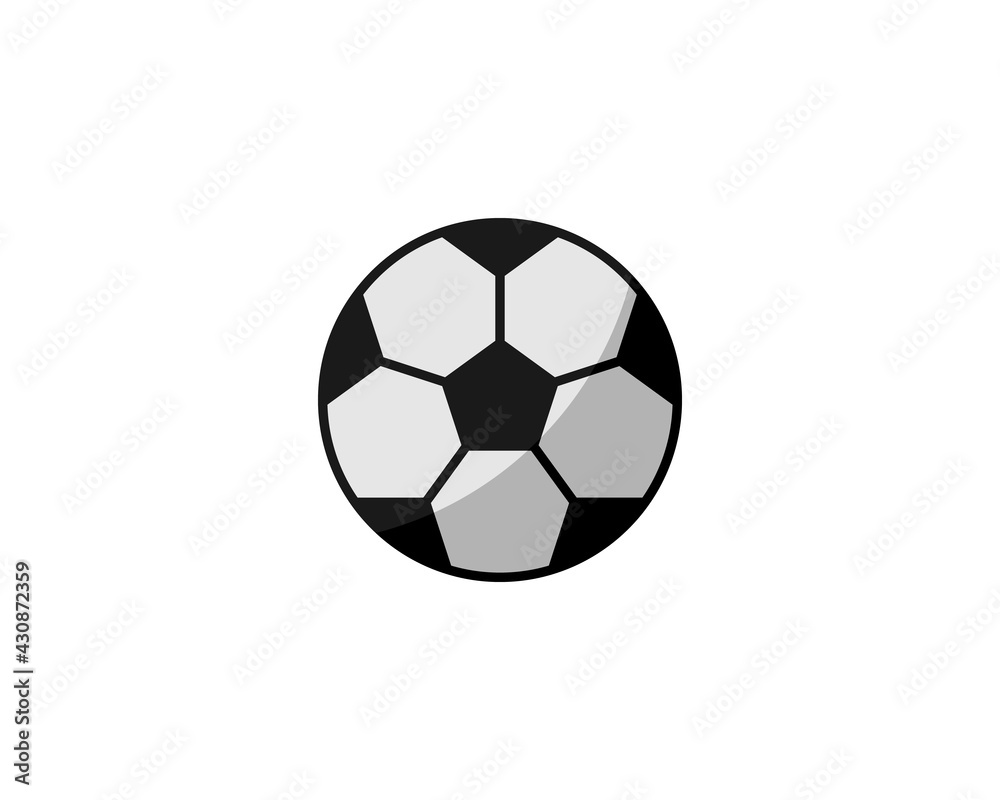 Soccer ball icon. Soccer ball isolated on white background. Logo Vector Illustration. Football sports symbol, Championship soccer goal World Soccer championship Soccer ball icon. Soccer ball isolated on white background. Logo Vector Illustration. Football sports symbol, Championship soccer goal World Soccer championship