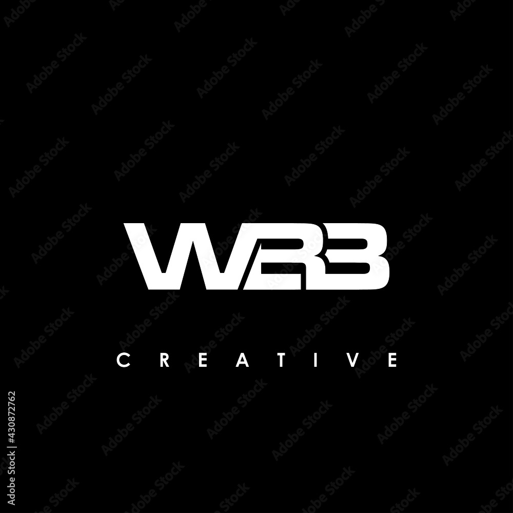 WBB Letter Initial Logo Design Template Vector Illustration