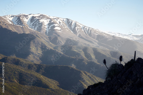 view of the mountains