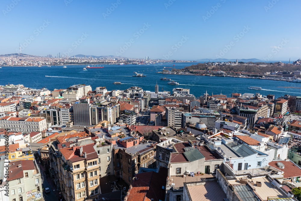 Galata Tower. All cities and important structures are visible.