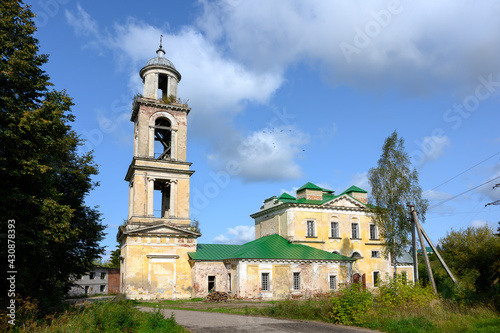 Church of St. Nicholas of Myra, Staritsa, Tver region, Russian Federation, September 20, 2020