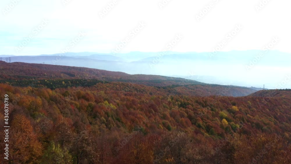 Beautiful autumn landscape video with drone Beautiful autumn landscape video with drone