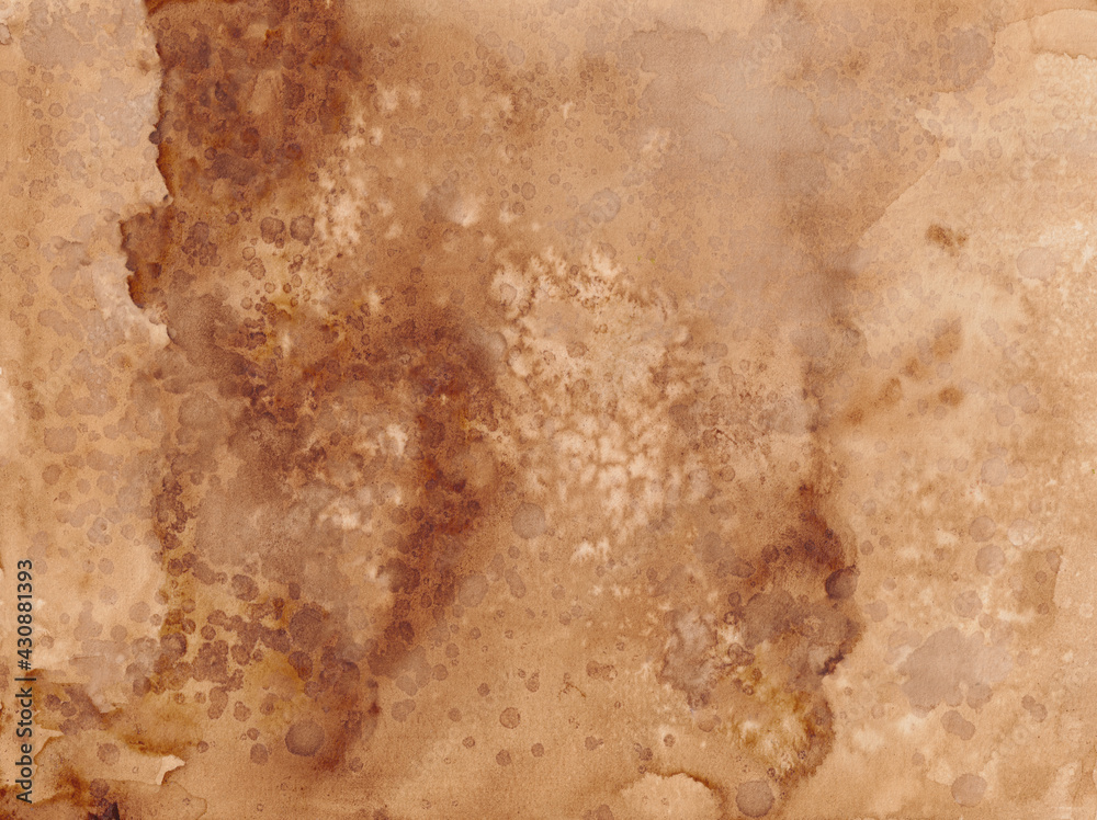 Fototapeta premium Watercolors Coffee Backgrounds - Coffee 