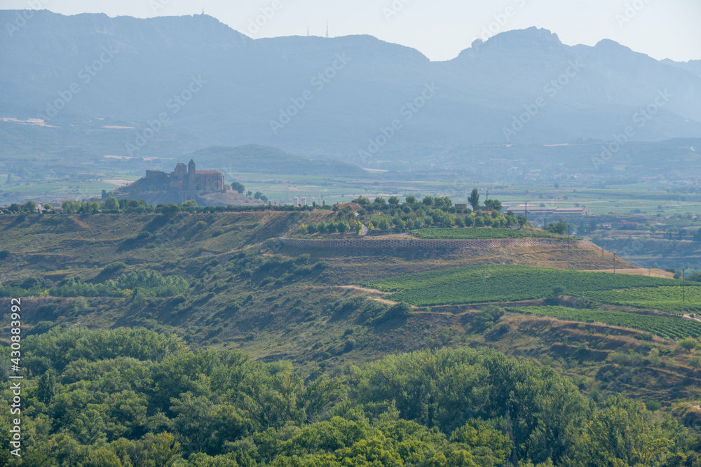 Obraz premium Briones medieval village in La Rioja Spain