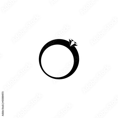 ring logo icon vector
