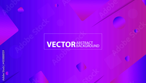 Colorful abstract background. Liquid geometric abstract background design. Fluid vector gradient design for banner, post
