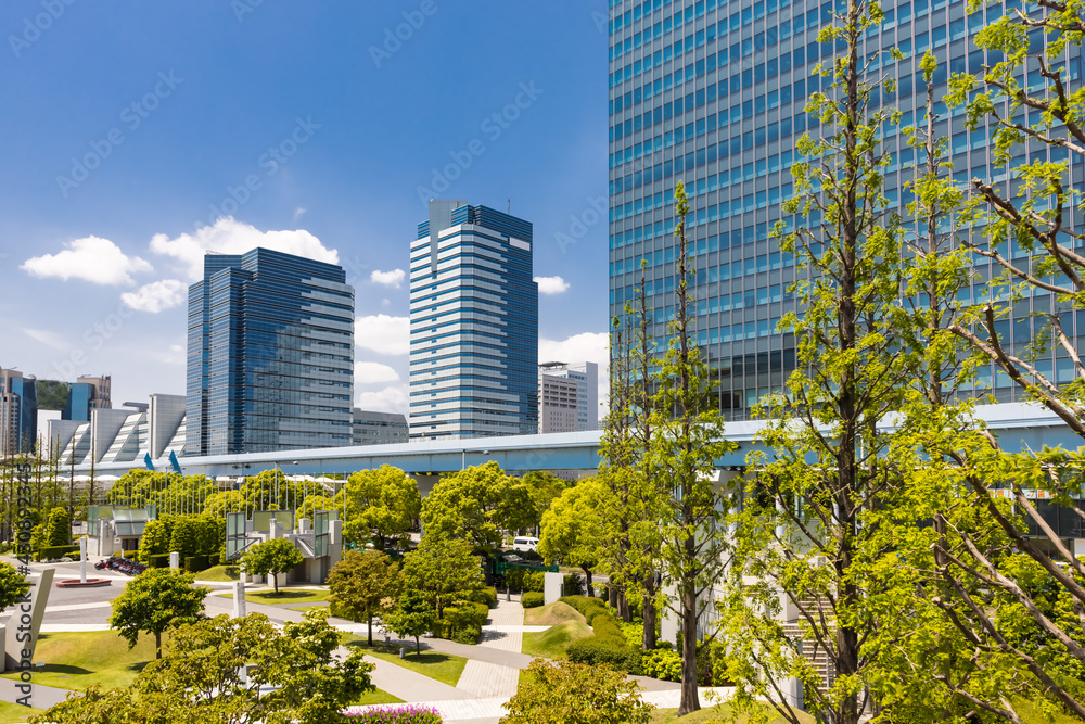 Fototapeta premium (東京都ー都市風景)ビッグサイト周辺の風景7
