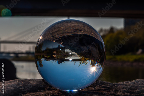 Mannheim im Lensball