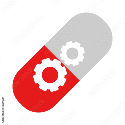 capsule and gears