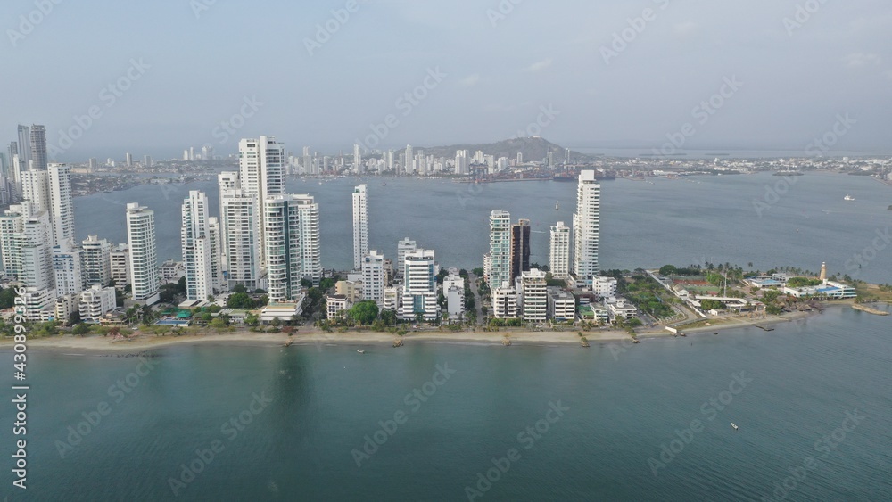 Bocagrande Cartagena Colombia view point