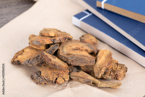 Rhubarb tablets photo