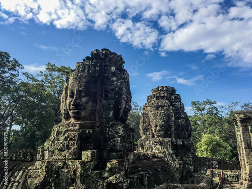 Bayon Temple, Angkor Ruins, Cambodia