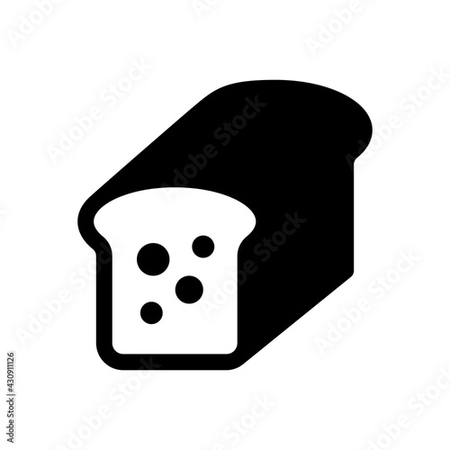 Loaf bread icon.