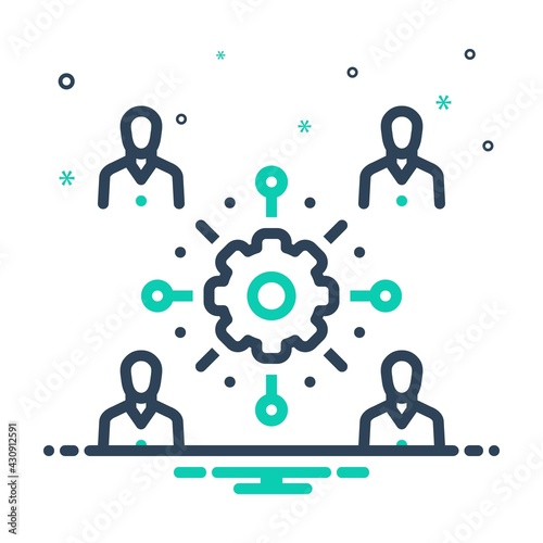 Mix icon for organizations