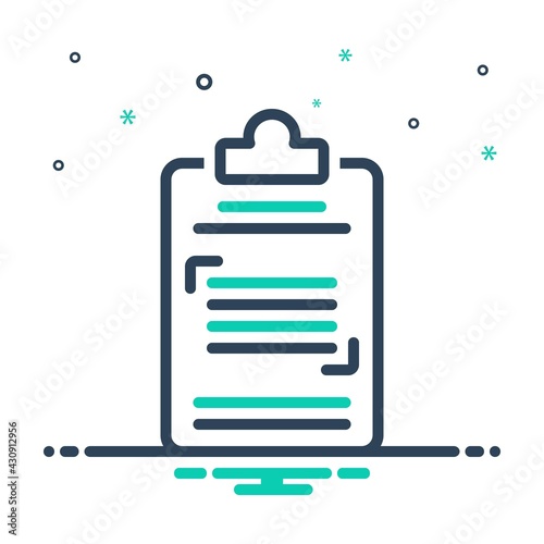 Mix icon for sentences