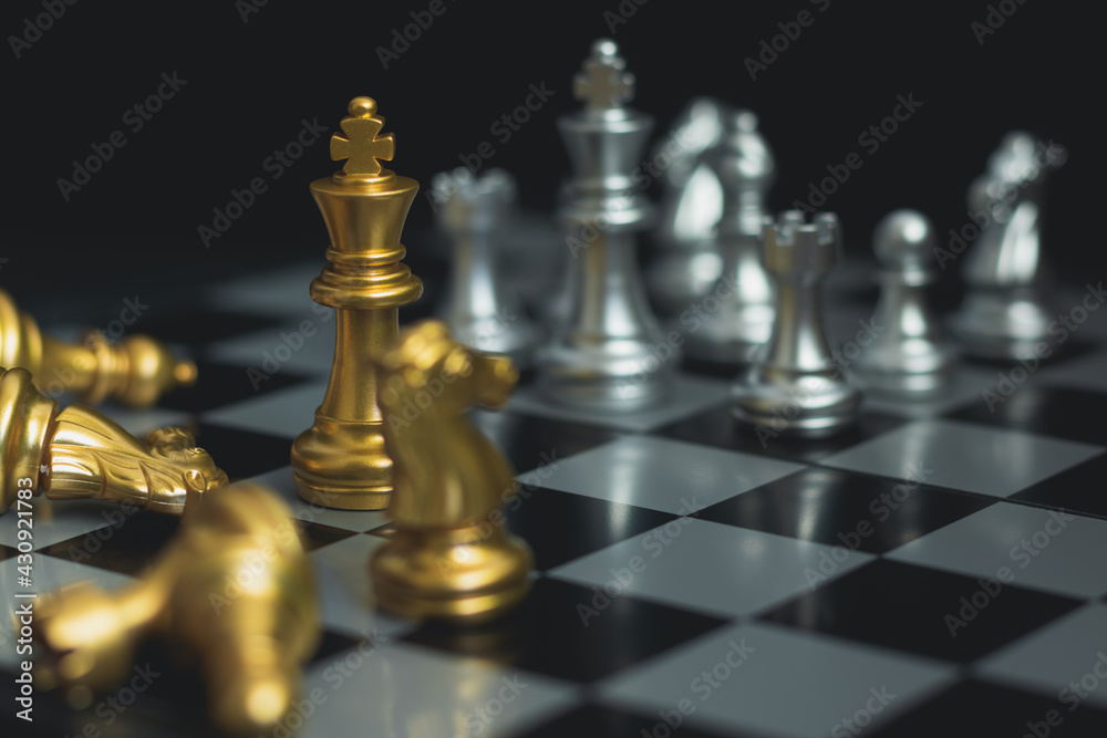 Chess with background. Concept of business management strategy and analysis with marketing plan and team or collaboration. Idea of leadership and teamwork with cooperation going toward success Chess with background. Concept of business management strategy and analysis with marketing plan and team or collaboration. Idea of leadership and teamwork with cooperation going toward success