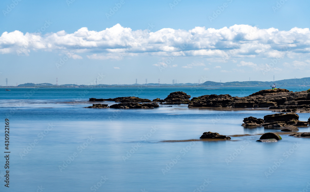 穏やかな海と夏の空 穏やかな海と夏の空