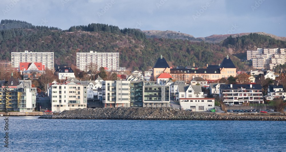 Bergen, Norway. Seaside view