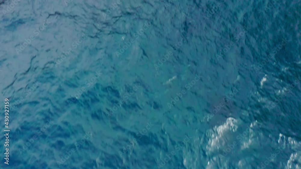 Atlantic ocean waters washing green island of Flores Island, Azores, Portugal, Europe. Drone shot of beach with rocky mountains in clouds. Travelling concept, 4k footage Atlantic ocean waters washing green island of Flores Island, Azores, Portugal, Europe. Drone shot of beach with rocky mountains in clouds. Travelling concept, 4k footage