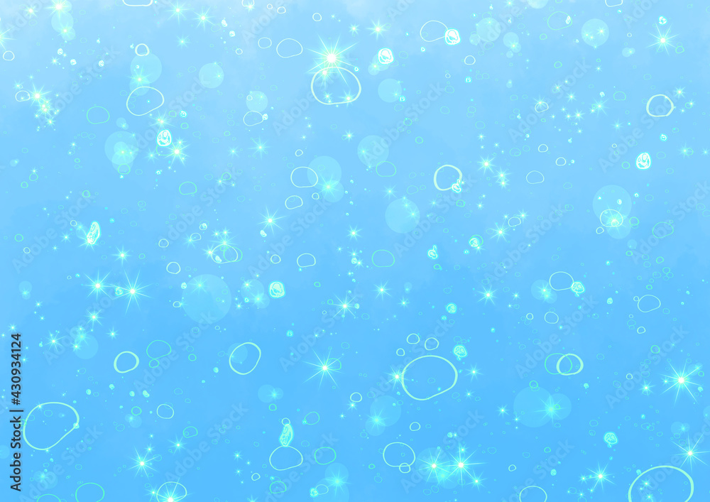 幻想的でファンシーな水中テクスチャ 幻想的でファンシーな水中テクスチャ