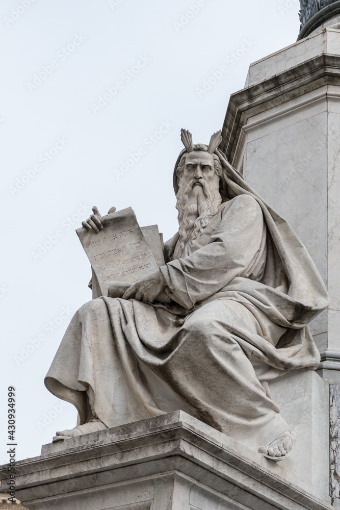 Obraz premium Colonne de l'immaculée conception, Rome