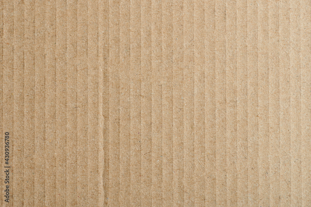 Fototapeta premium Texture of brown carton surface