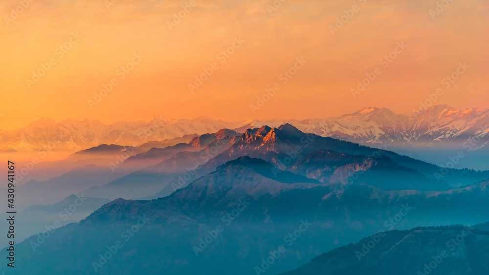 Layers of the Himalayas