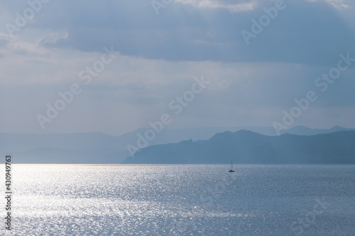 boat on the sea