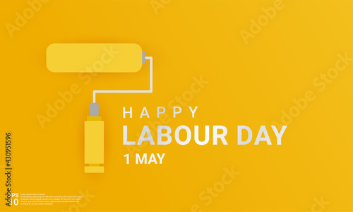 labor day themed design illustration
