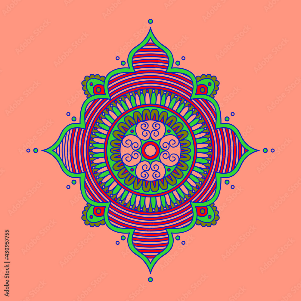 Mandala Design, Pop Art, Boho Art Mandala Design, Pop Art, Boho Art