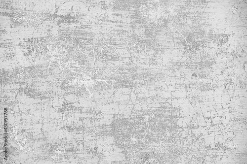 white wall cracks background / abstract white vintage background, texture old wall with cracks