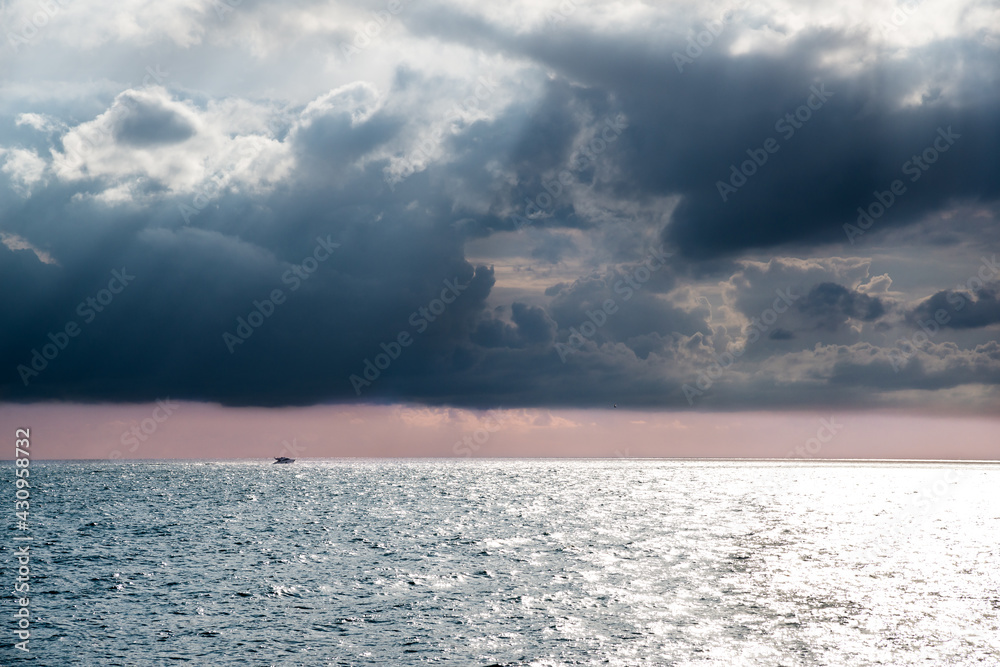 Summer landscape on the Black Sea Summer landscape on the Black Sea