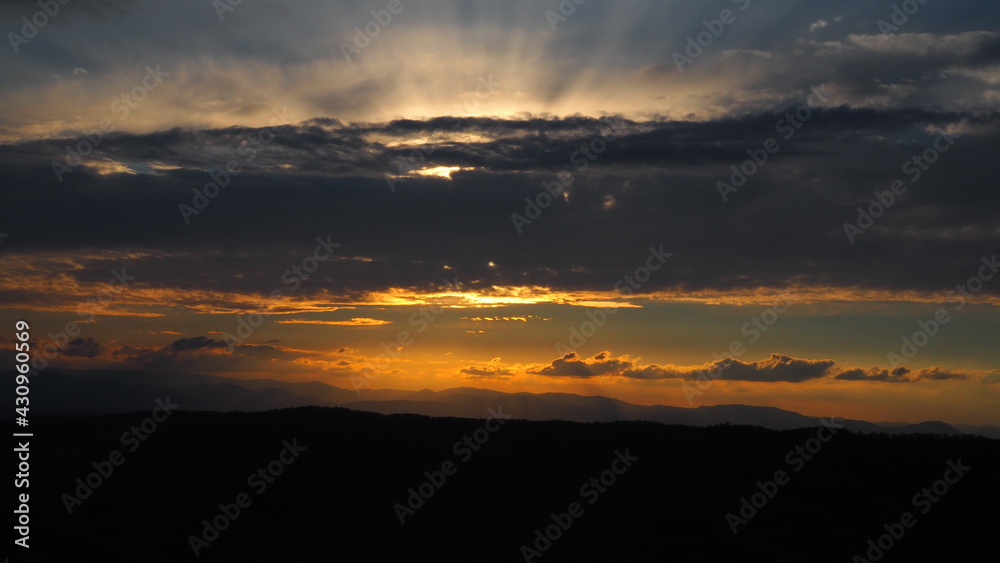 Sonnenuntergang Haselschacher Buck 