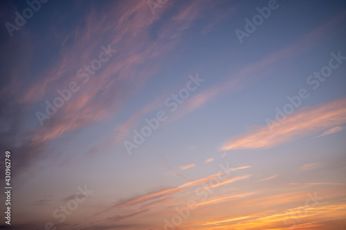 sky at sunset © Dirk