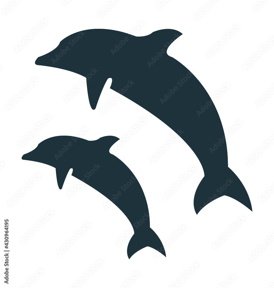 Fototapeta premium Dolphins 