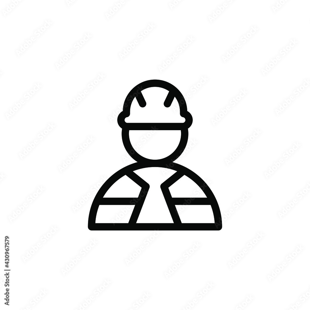 safety line icon vector illustration safety line icon vector illustration