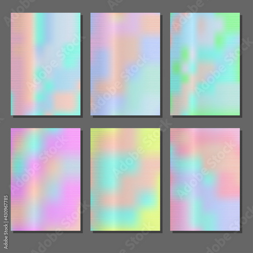 Set of holographic backgrounds