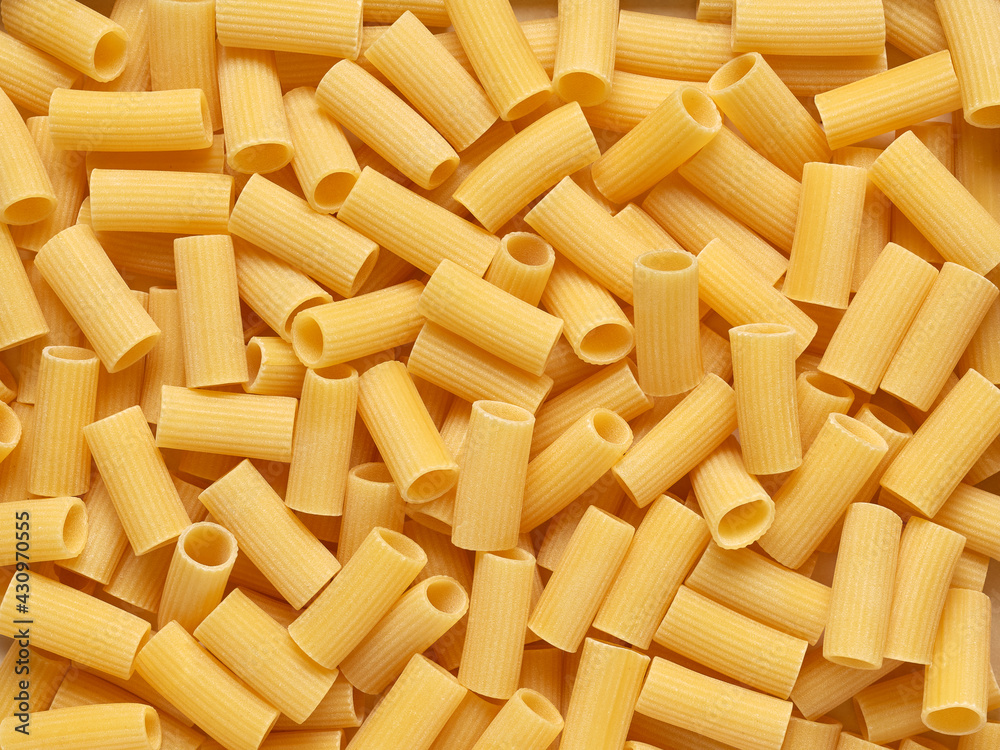 Close-up image of a lot of Italian pasta. Close-up image of a lot of Italian pasta.