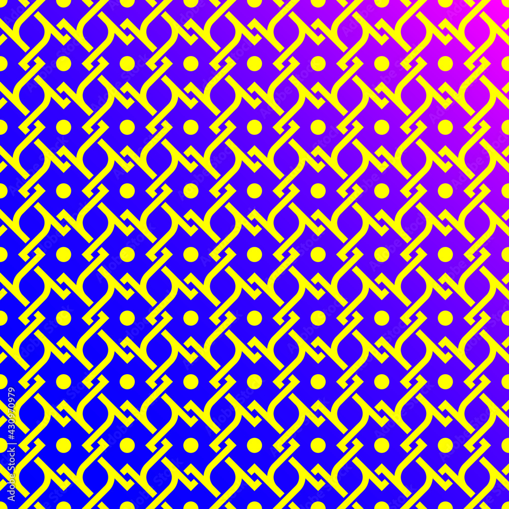 Seamless background with ornament of chain and circles 3 Seamless background with ornament of chain and circles 3