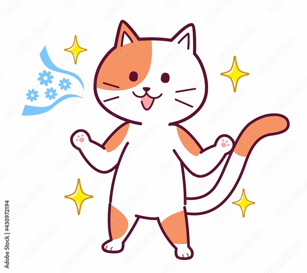 猫ちゃんのイラスト 猫ちゃんのイラスト