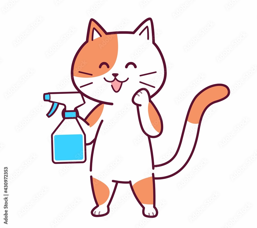 猫ちゃんのイラスト 猫ちゃんのイラスト