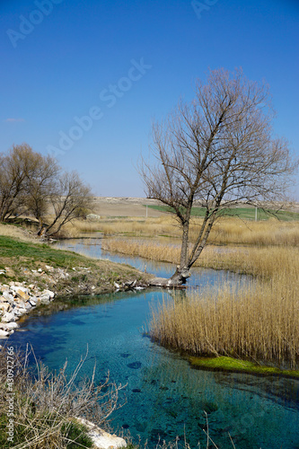 Sakarbasi in Cifteler Eskisehir Turkey the born place of the Sakarya river that flows to Blacksea Region