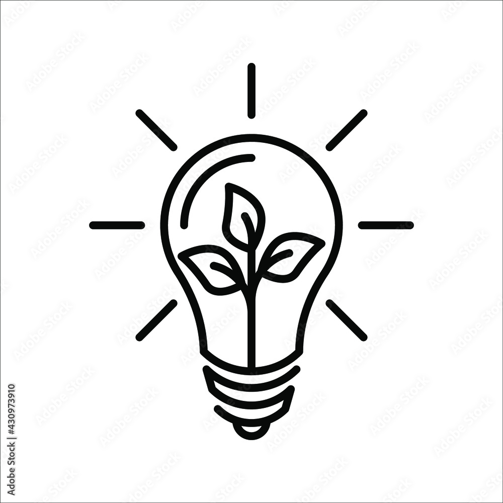 lamp icon - light bulb vector illustration flat style in trendy design isolated on white background color editable lamp icon - light bulb vector illustration flat style in trendy design isolated on white background color editable