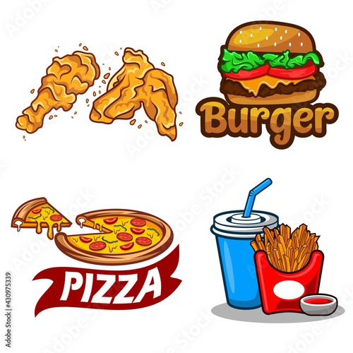 fast food vector