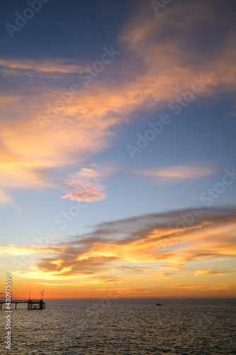 Nightcliff Jetty at sunset, Darwin, Northern Territory, Australia © Regis