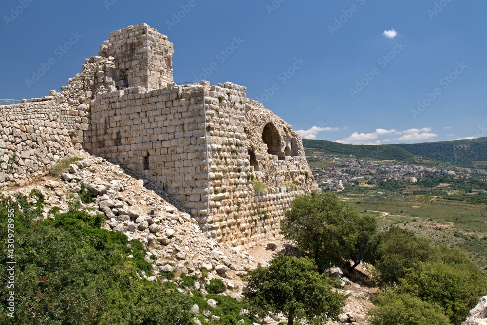 The Nimrod Fortress(Mivtzar Nimrod) is a medieval fortress situated in the northern Golan Heights, Israel.
