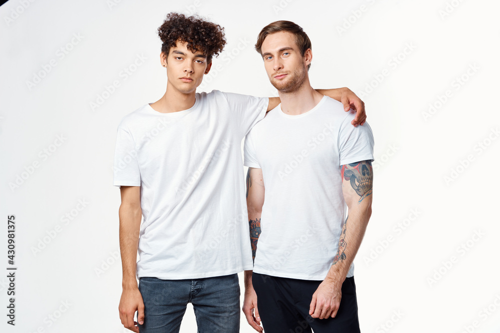 two men friendship hug emotions communication studio two men friendship hug emotions communication studio