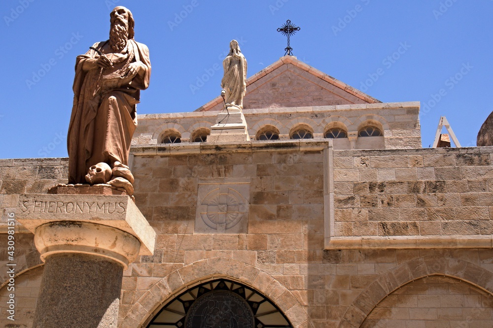 Obraz premium The Church of the Nativity of Jesus Christ. Bethlehem. Palestine.