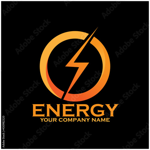 Free Download energy design logo vector. illustration energy design vector - GFXLoad